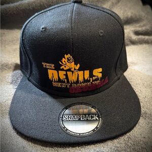 ASU peach bowl snap back hat